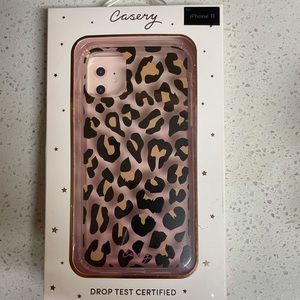 Cheetah print iPhone 11 case